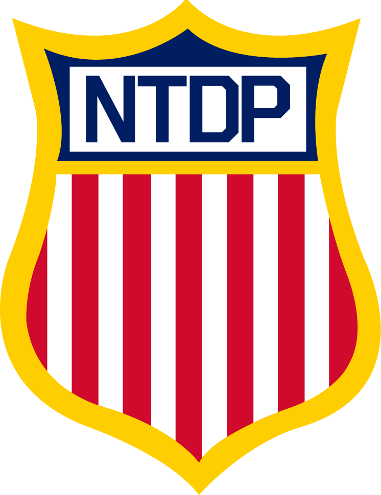 USA Hockey National Team Development ProgramNTDP 2015 16-Pres Primary Logo iron on paper